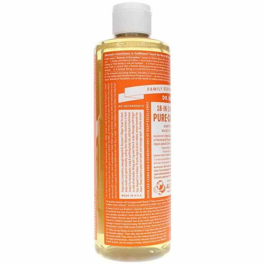 18-In-1 Hemp Pure Castile Soap, DRBM